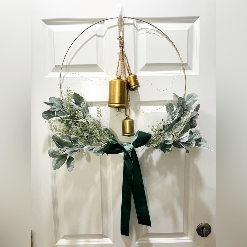 Gold Hoop Wreath